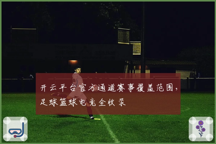 开云平台官方通道赛事覆盖范围，足球篮球电竞全收录